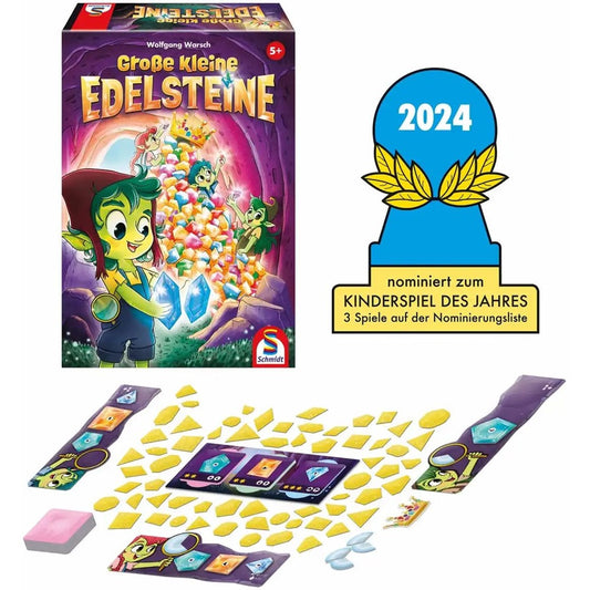 Kinderspiel Große kleine Edelsteine