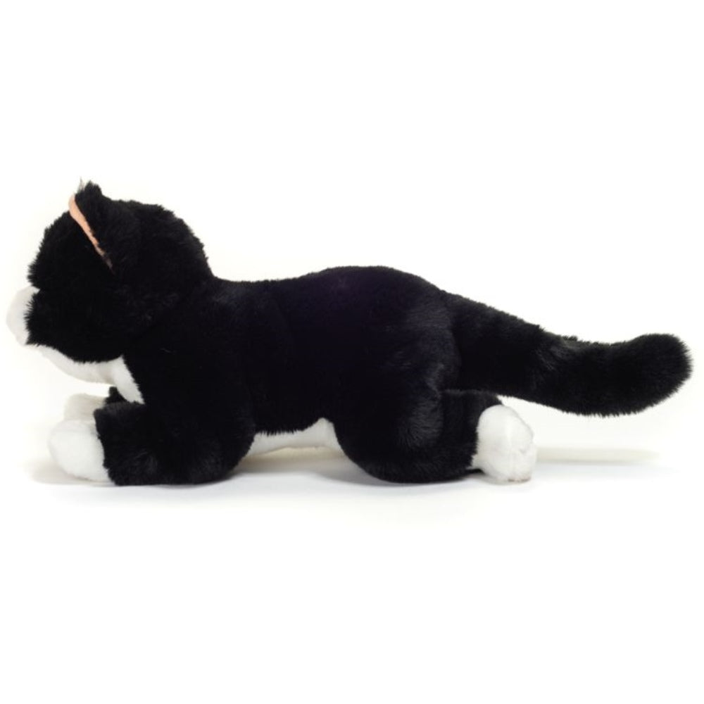Kuscheltier Schlenkerkatze schwarz 30 cm