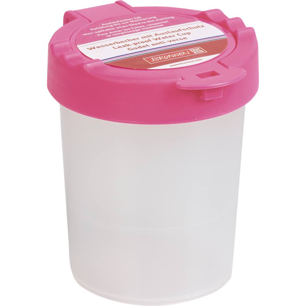 Wasserbecher mit Deckel tulip
