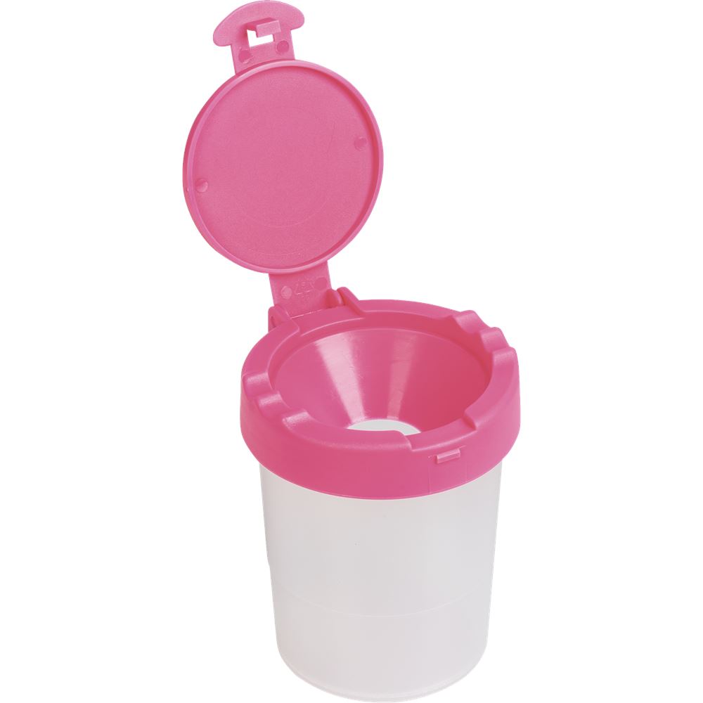Wasserbecher mit Deckel tulip