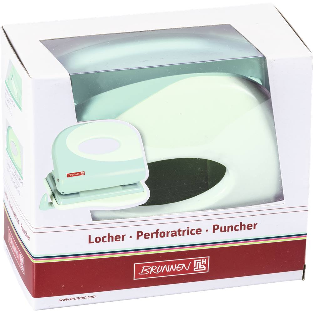 BRUNNEN 102062754 Locher Soft-Touch Colour Code | mint