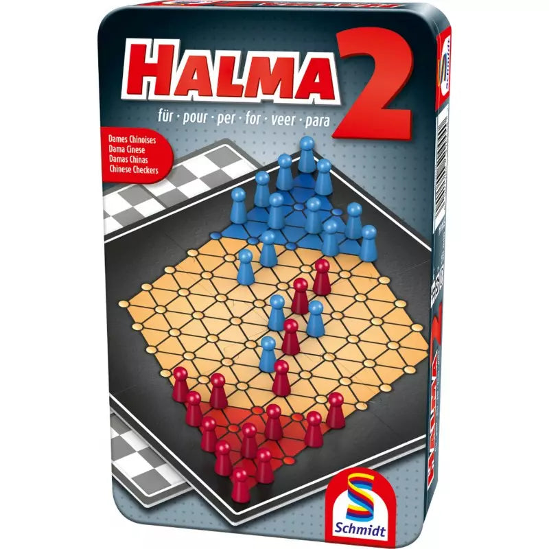 Mitbringspiel Halma für 2