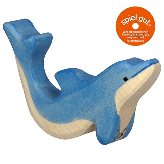 Holztiger Delfin klein
