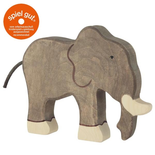 Holztiger Elefant