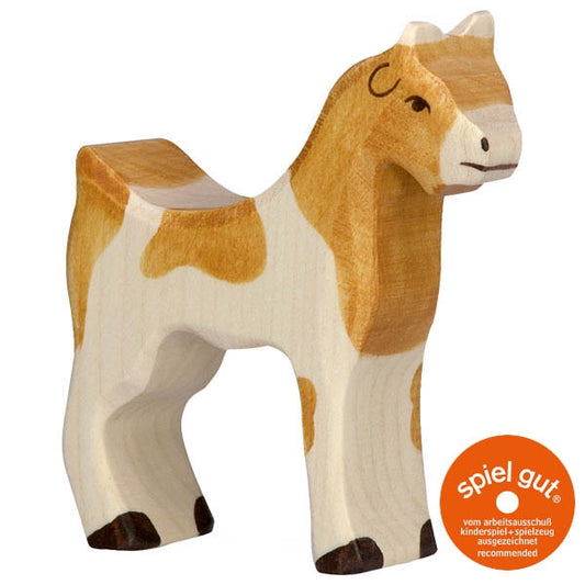 Holztiger Ziege