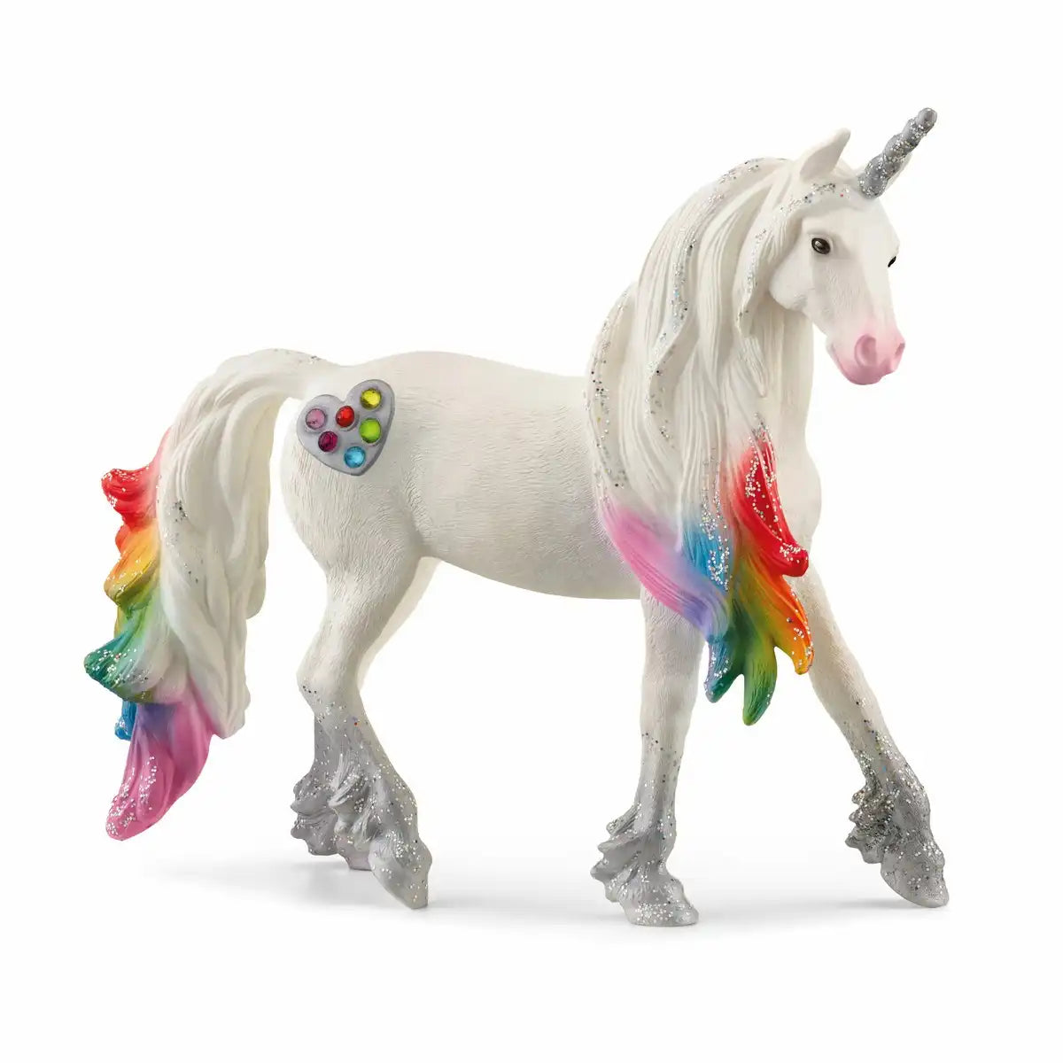 Schleich 70725 Regenbogeneinhorn, Hengst