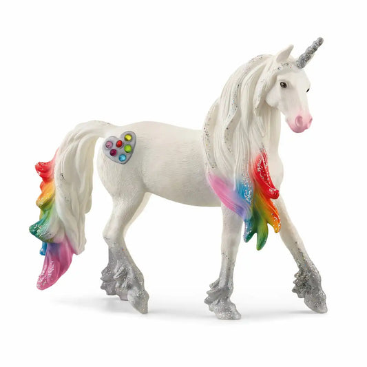 Schleich 70725 Regenbogeneinhorn, Hengst