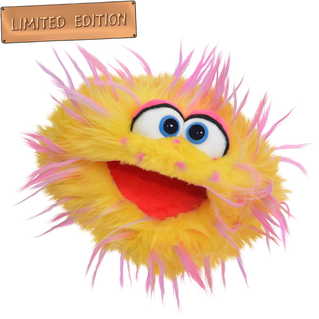 Living Puppet W899 Bääm gelb/rosa