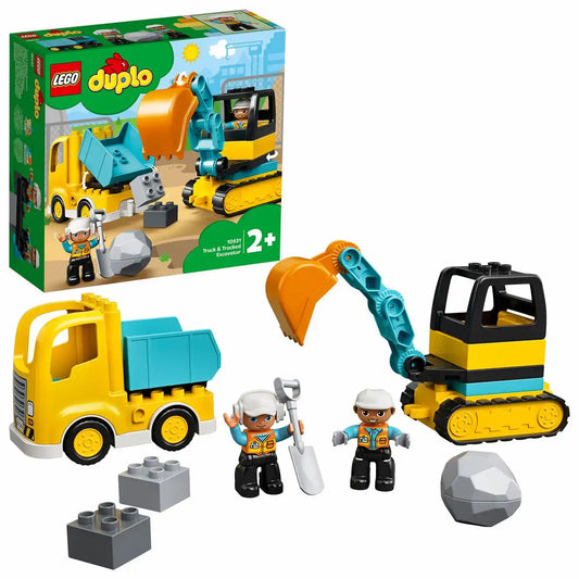 Lego Duplo Bagger und Laster