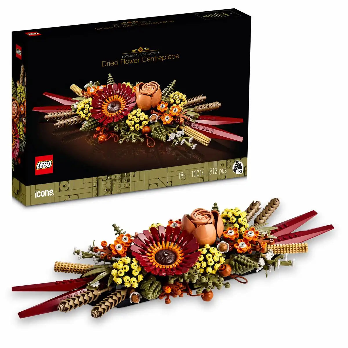 Lego 10313 Icons Trockenblumengesteck