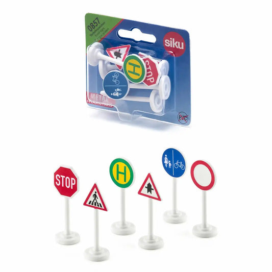siku 0857 Zubehör-Set Verkehrszeichen 6t