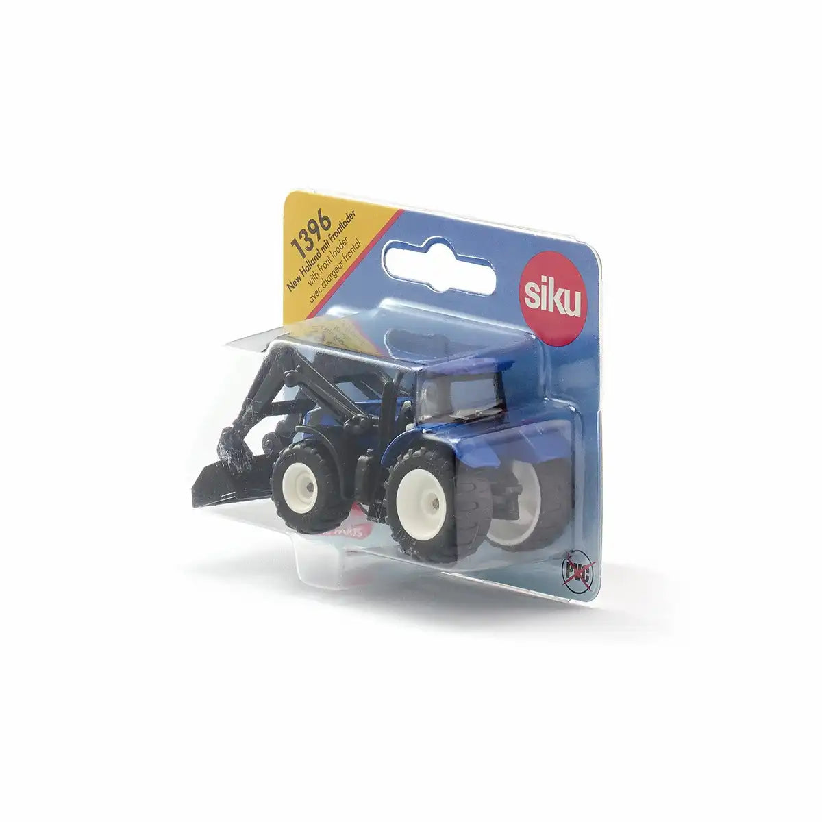 siku 1396 New Holland mit Frontlader blau