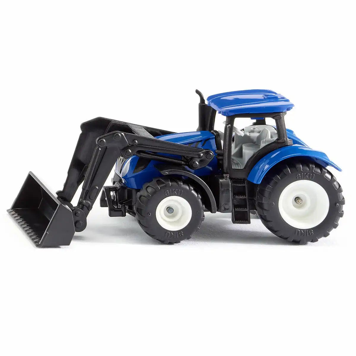siku 1396 New Holland mit Frontlader blau