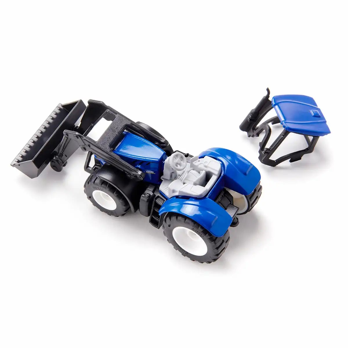 siku 1396 New Holland mit Frontlader blau