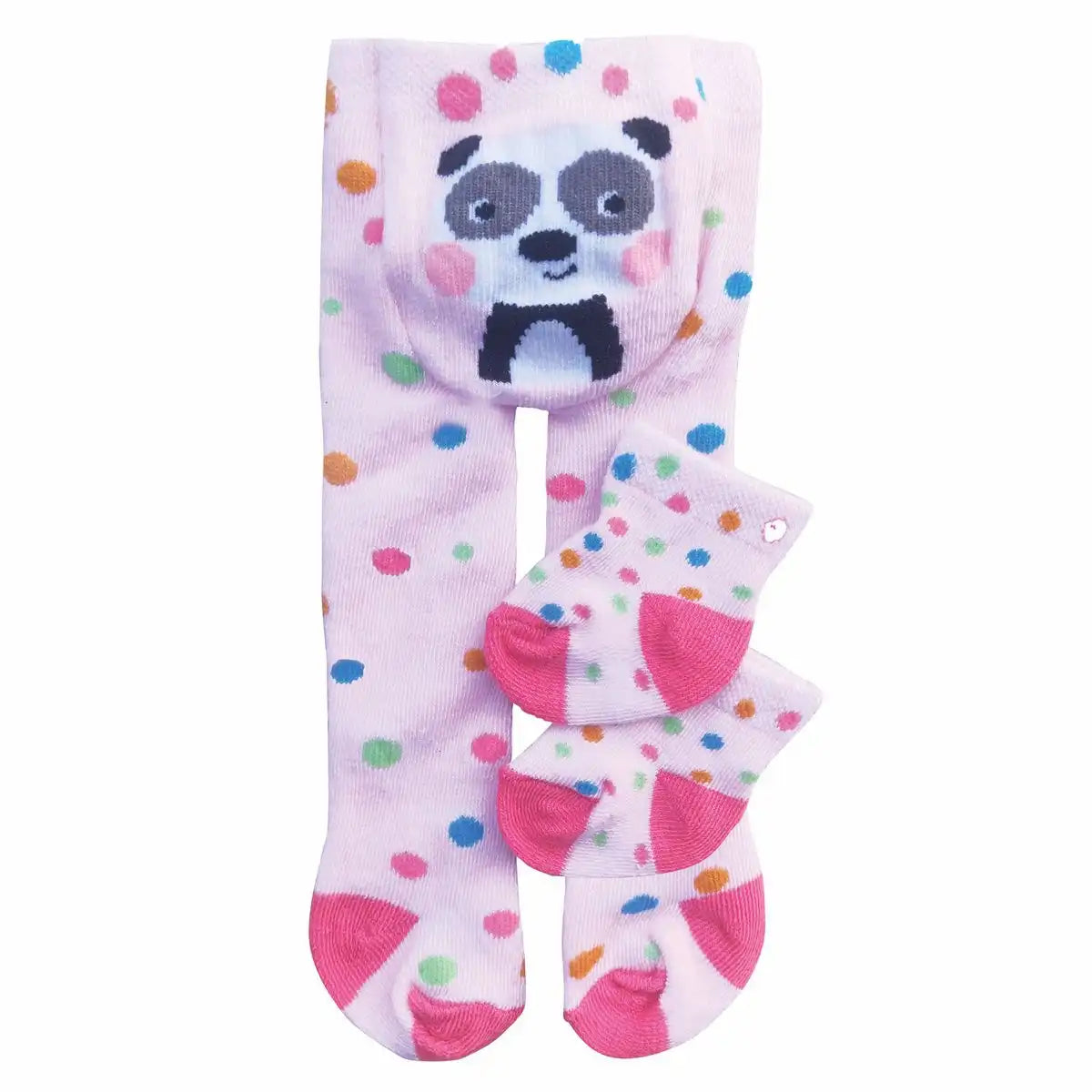 Strumpfhose mit Söckchen Tiere Größe 28-35cm