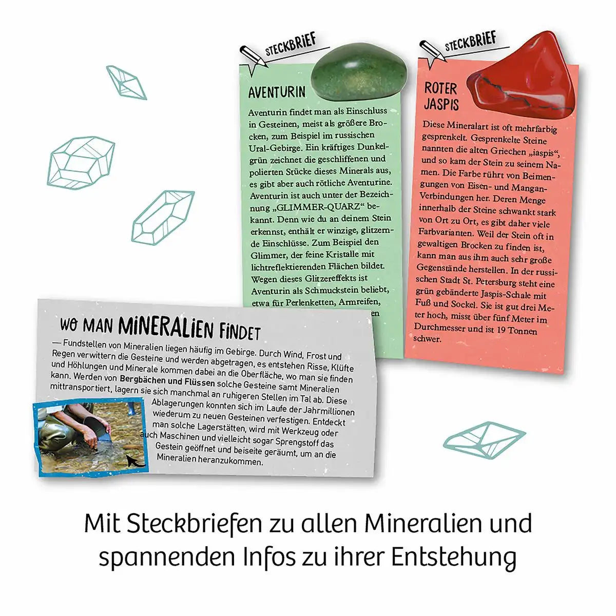 Ausgrabungsset Mineralien