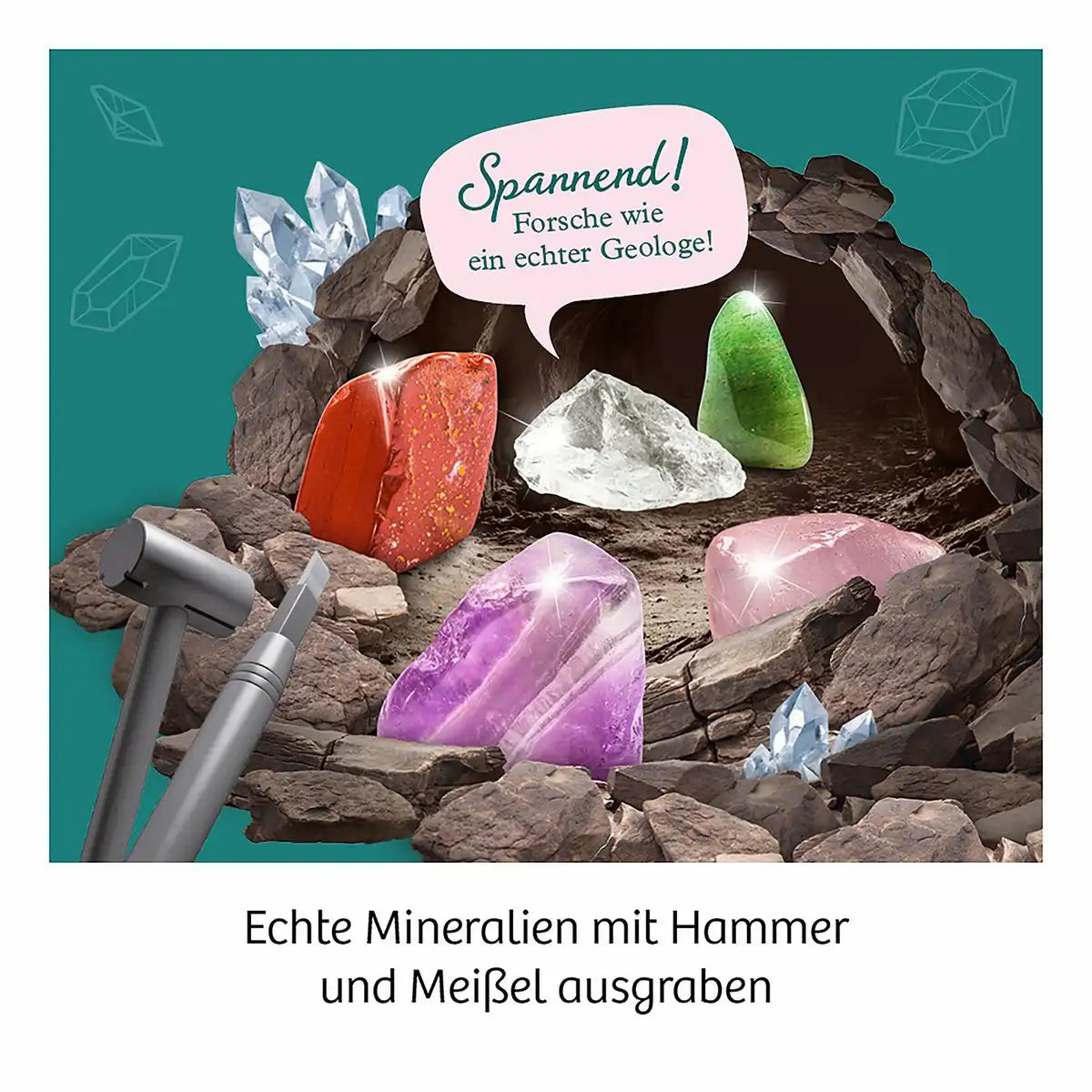 Ausgrabungsset Mineralien