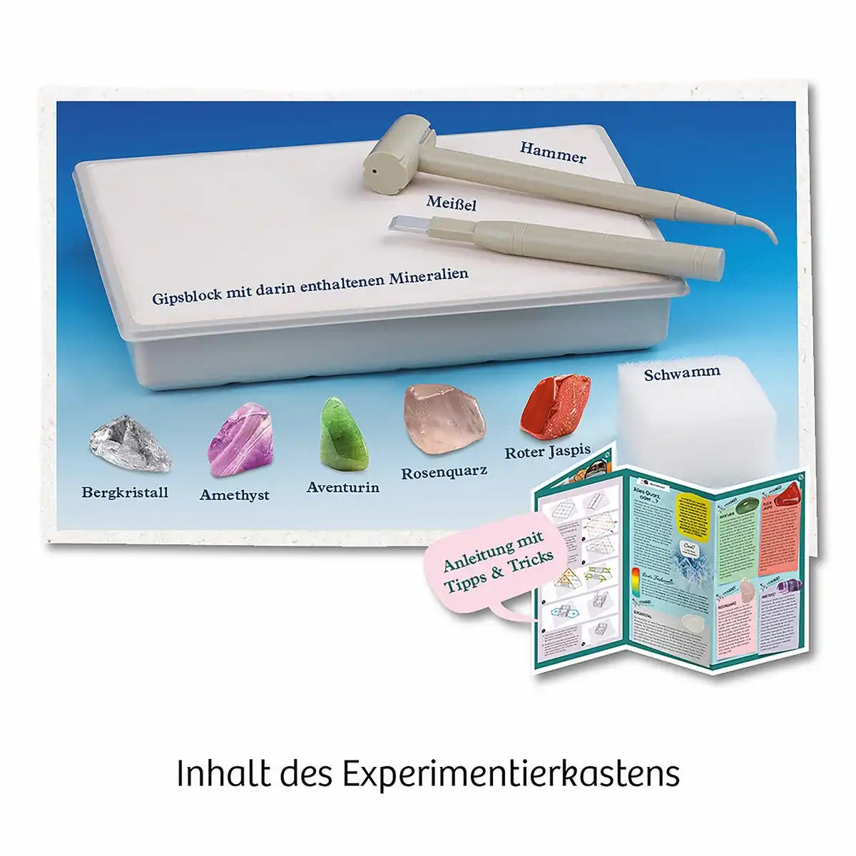 Ausgrabungsset Mineralien
