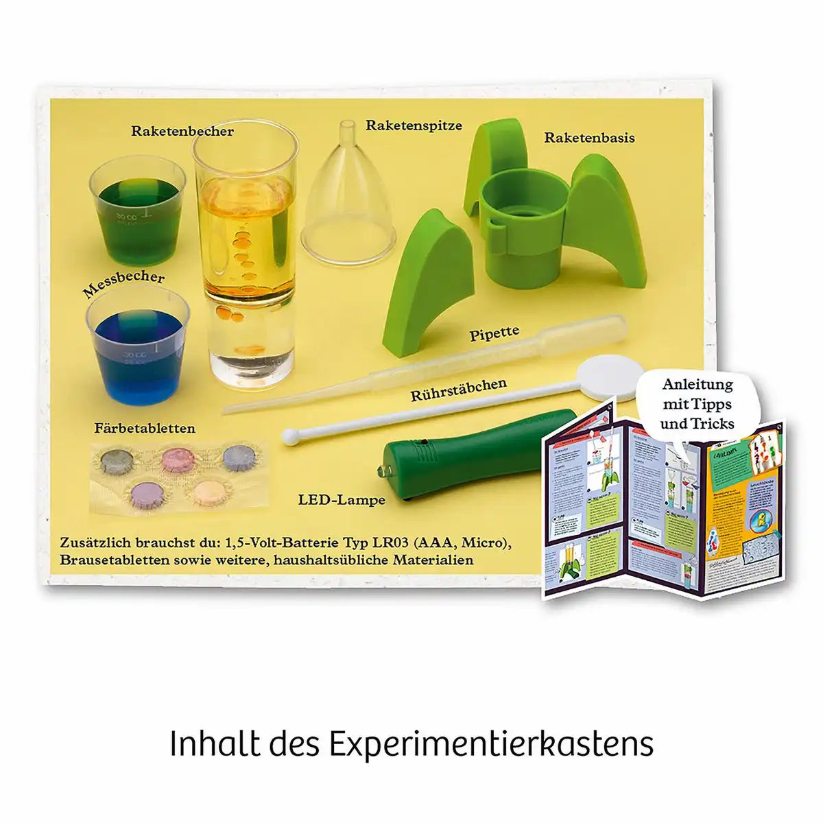 Experimentierset Space Bubbles