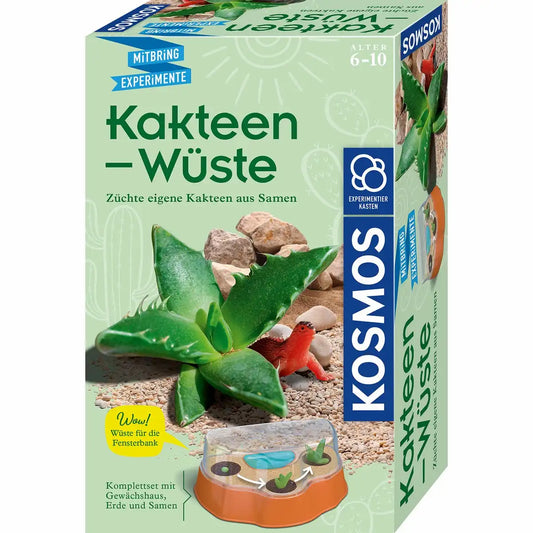 Experimentierkasten Kakteen-Wüste