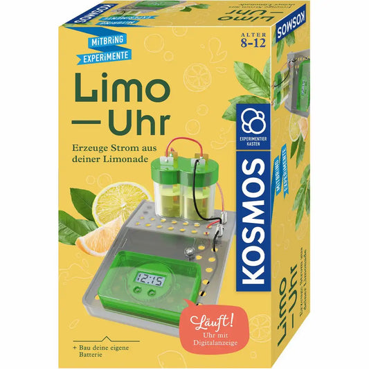 Experimentierkasten Limo Uhr