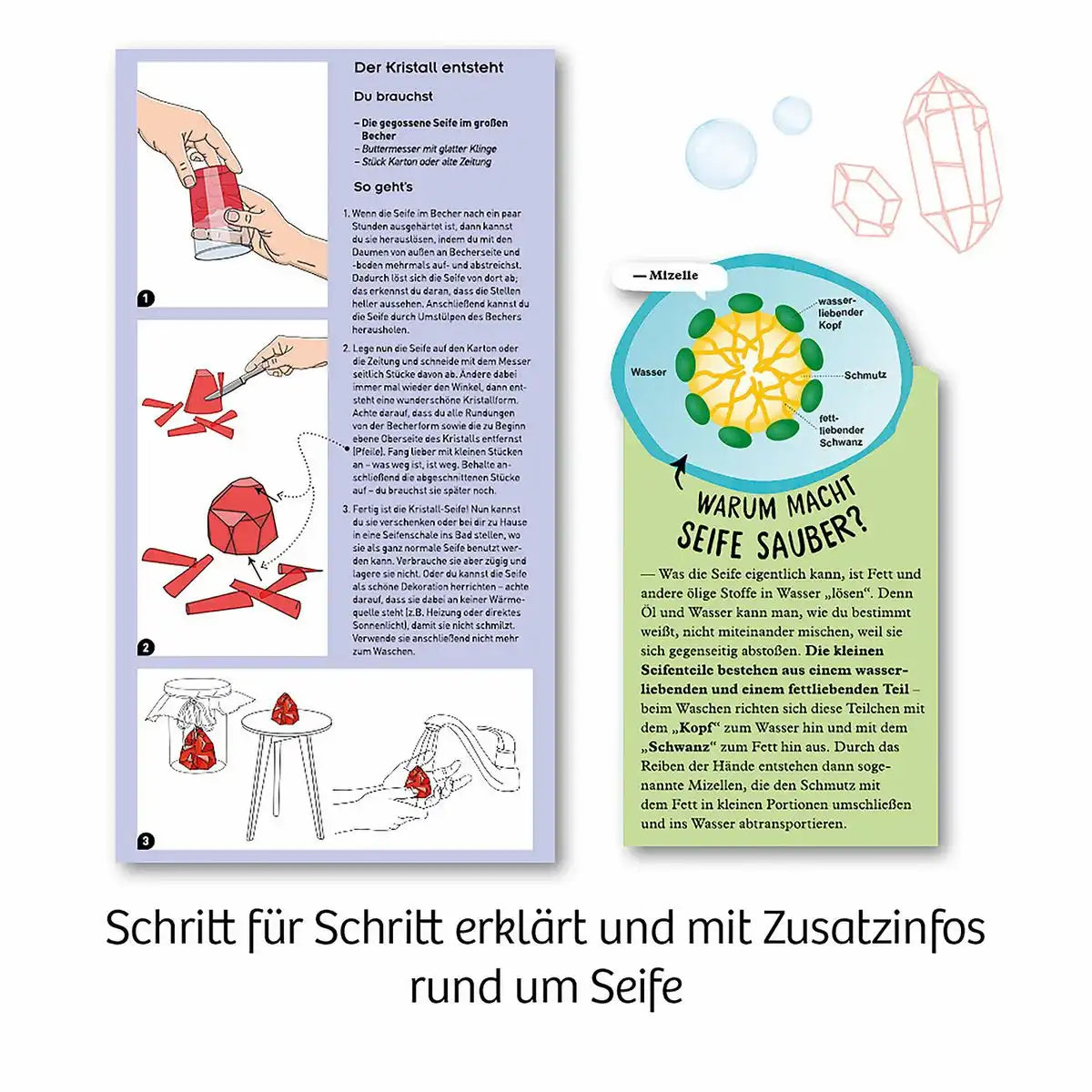 Experimentierkasten Kristall-Seife