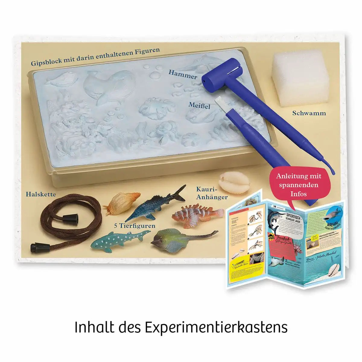 Ausgrabungsset Meeres-Abenteuer