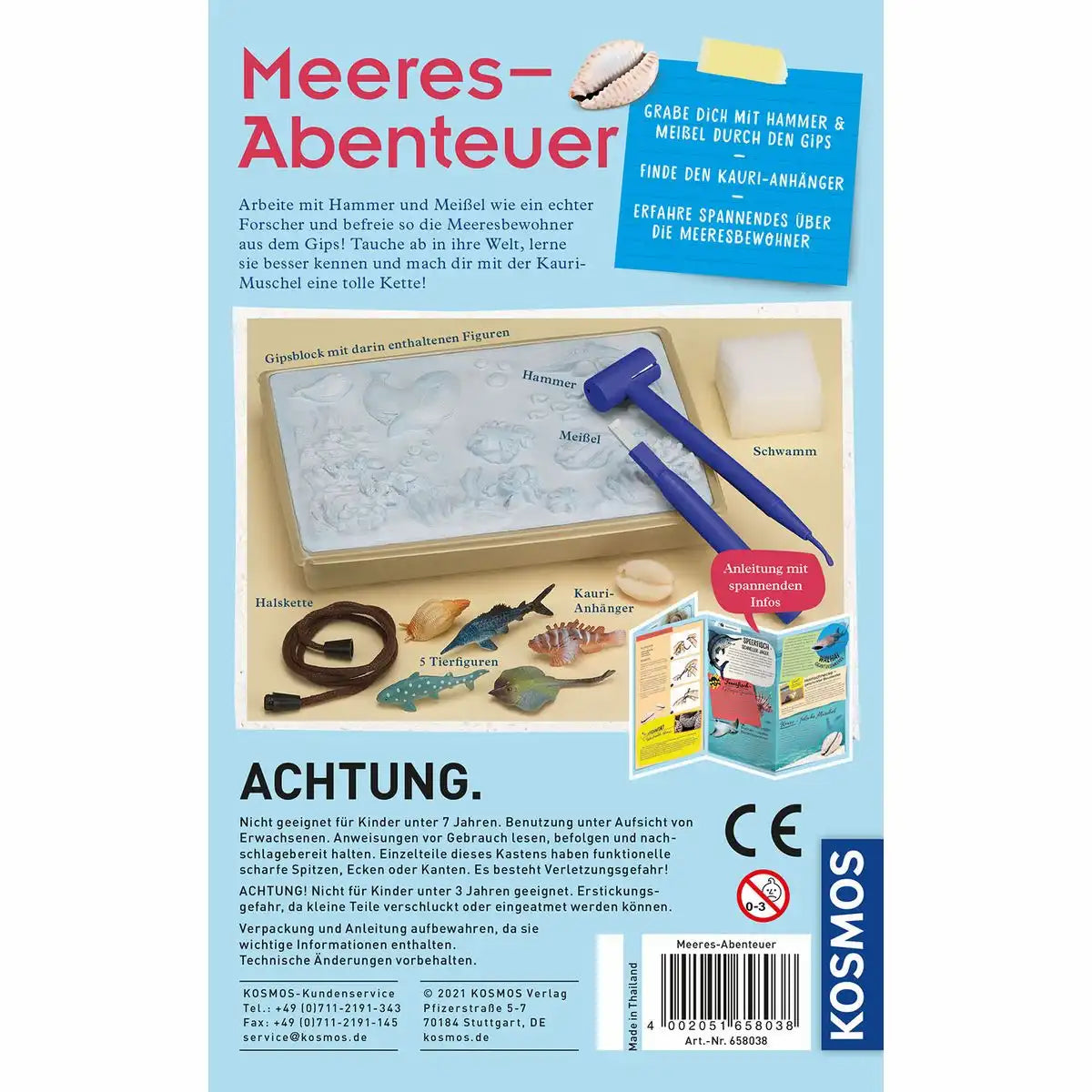 Ausgrabungsset Meeres-Abenteuer