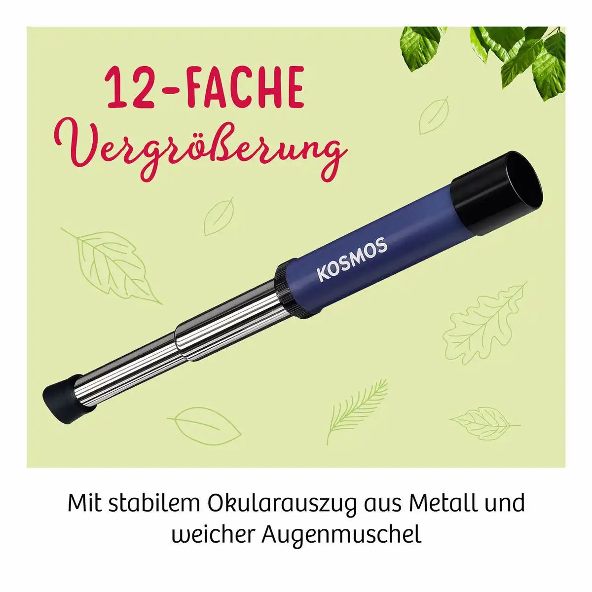 Fernrohr mit 12fach Vergrößerung