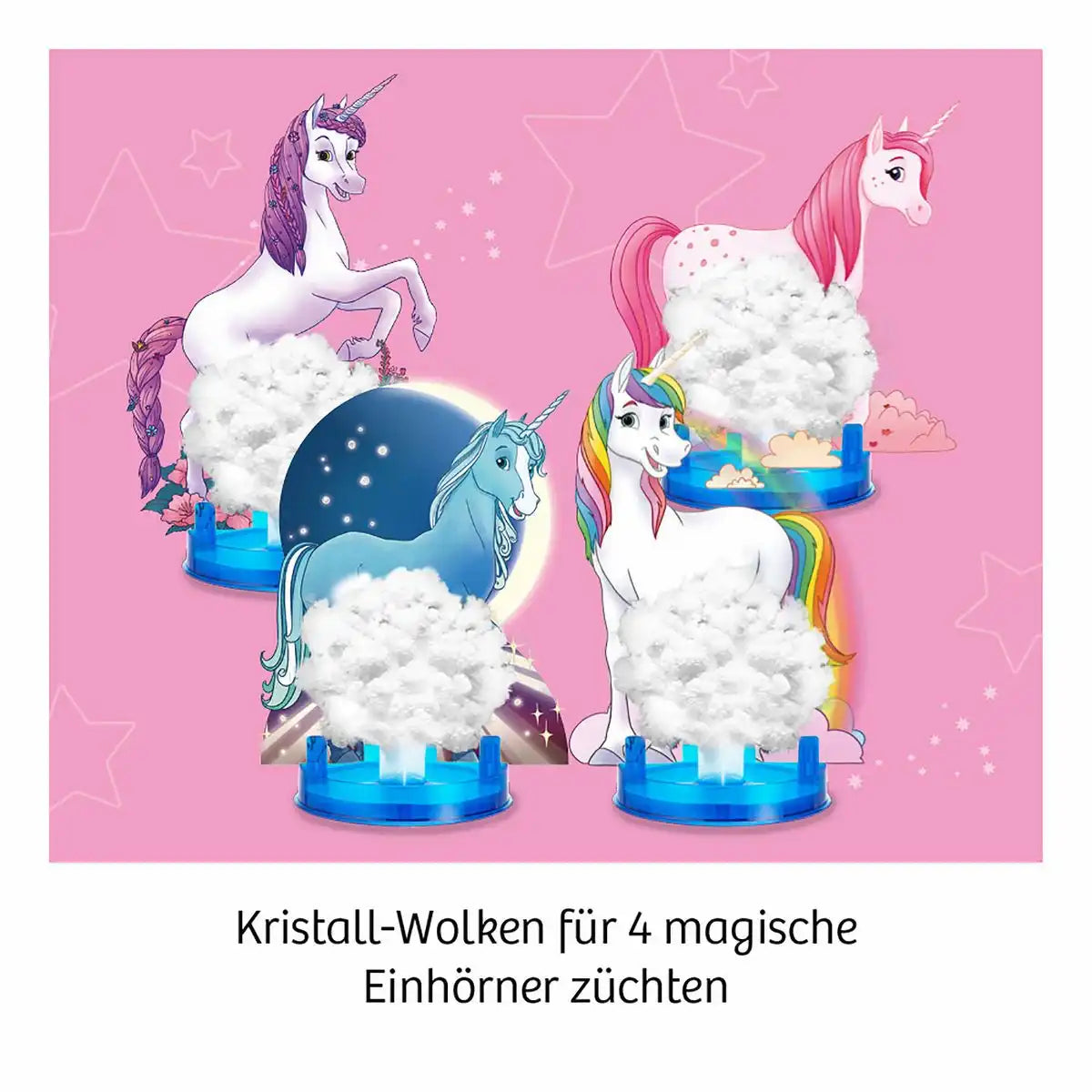Experimentierset Kristsall-EInhörner