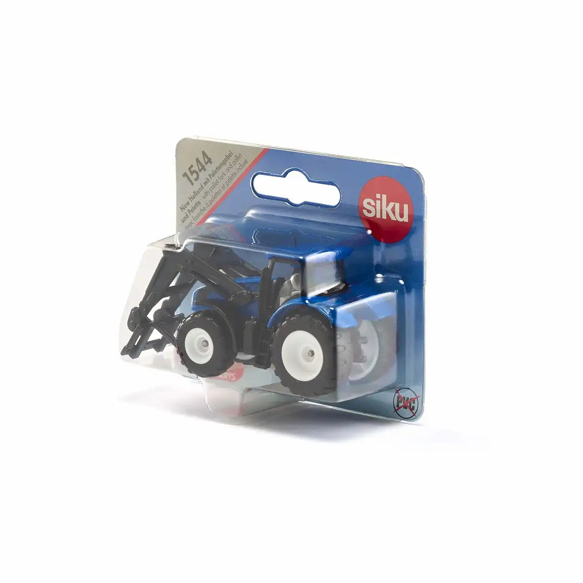 siku 1544 New Holland mit Palettengabel und Palette