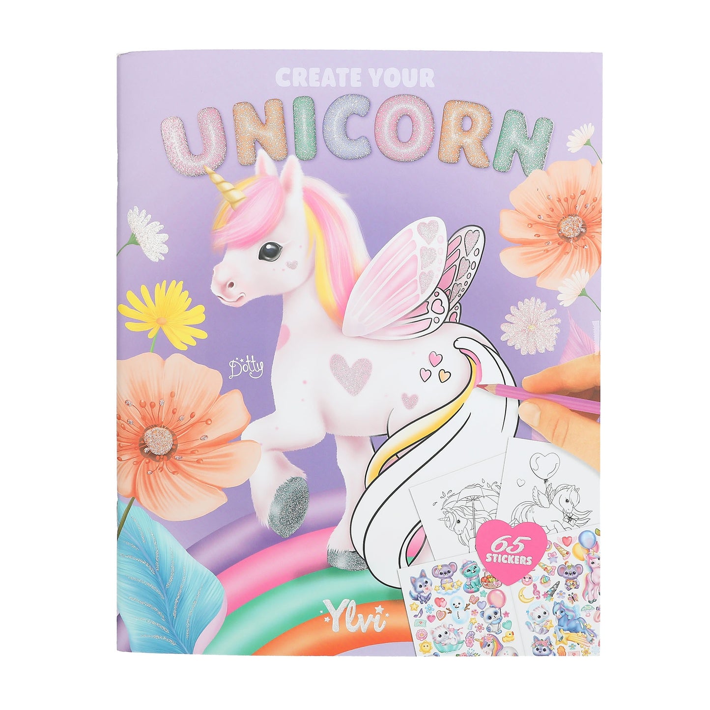Ylvi Create your Unicorn Malbuch