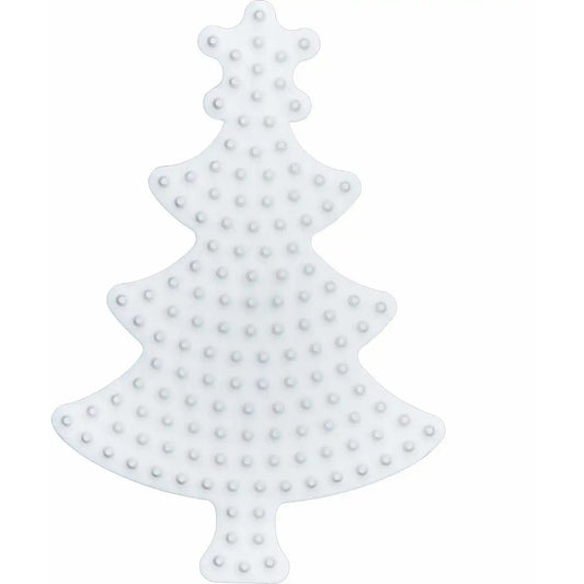 Hama Stiftplatte für Bügelperlen midi Weihnachtsbaum weiß