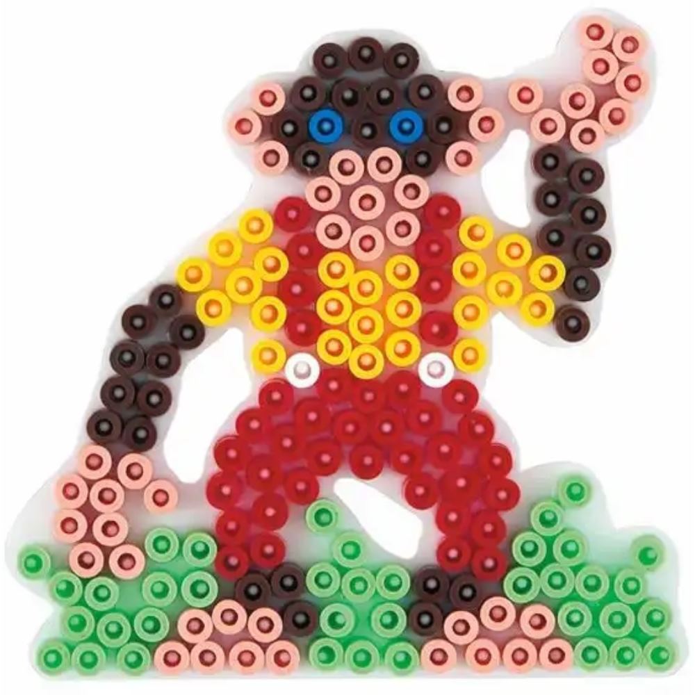 Hama Stiftplatte für Bügelperlen midi Affe