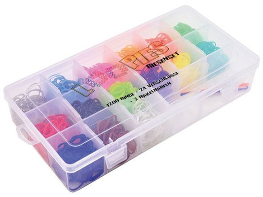 Loom Rainbow Loom Bänder div.
