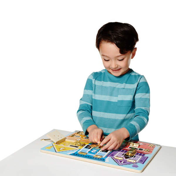 Melissa & Doug Schloss- und Verriegelungsspielbrett