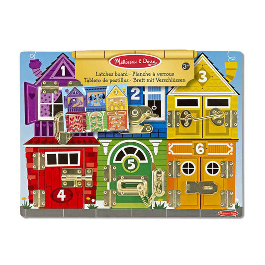 Melissa & Doug Schloss- und Verriegelungsspielbrett