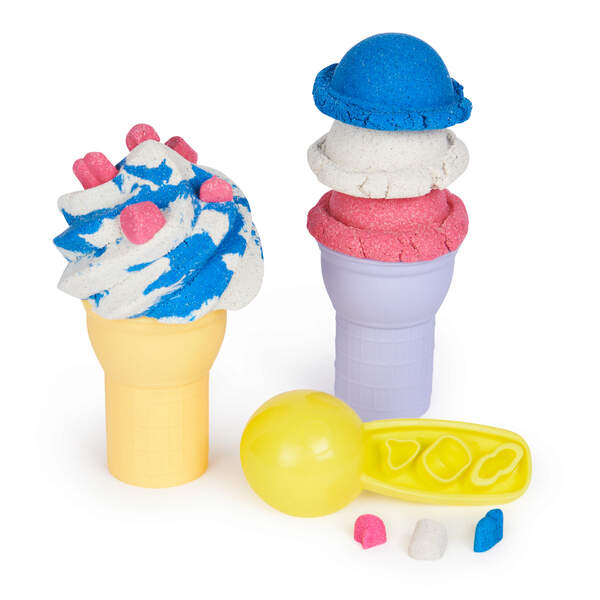 Kinetic Sand Soft Serve Ice Cream Station (397g)