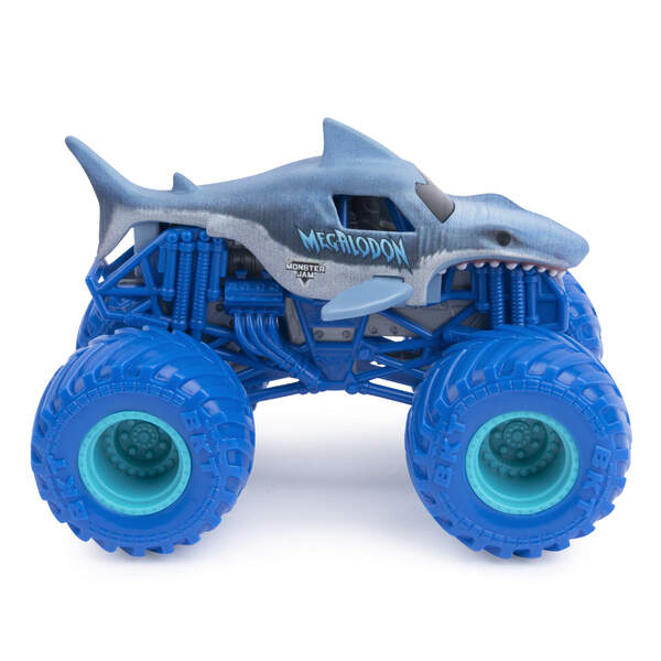 Monster Jam Monster Trucks 2-Pack 1:64 Batman vs Megalodon