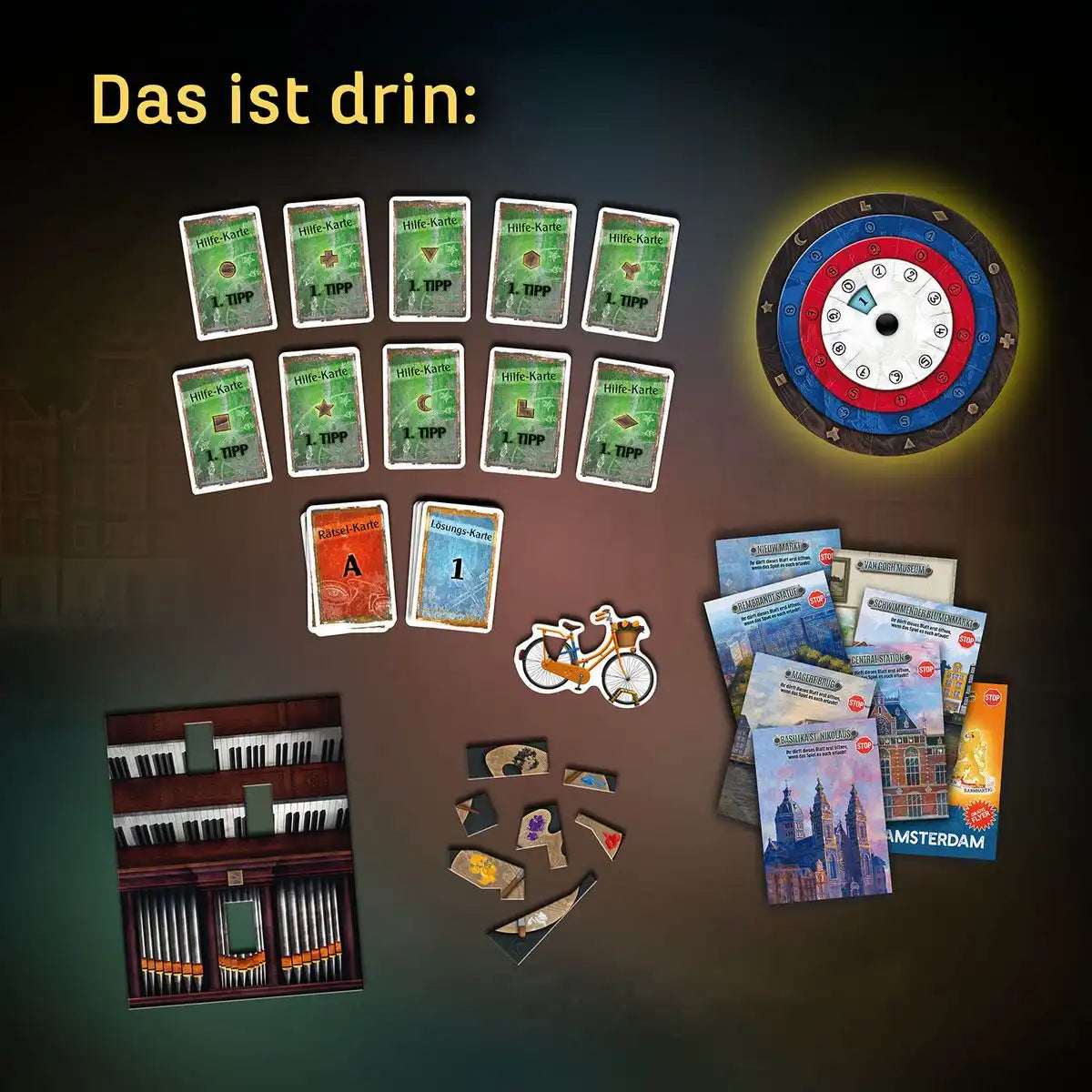 EXIT Escape Spiel Die Jagd durch Amsterdam