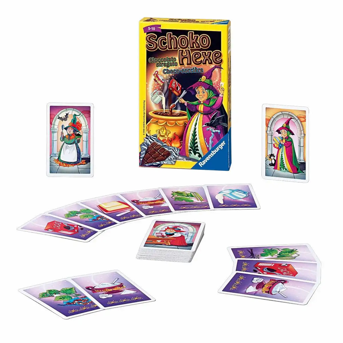 Kartenspiele Schoko Hexe