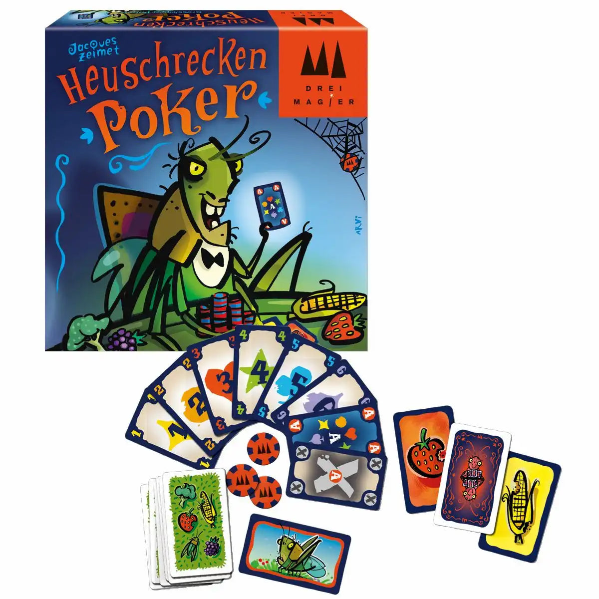 Kartenspiel Heuschrecken Poker