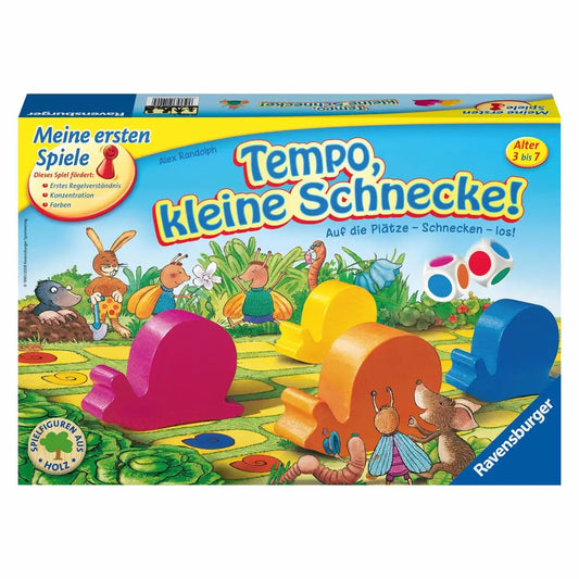 Kinderspiel Tempo, kleine Schnecke!