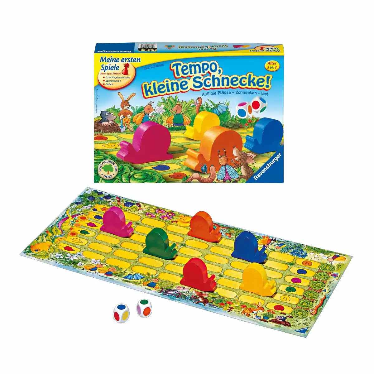 Kinderspiel Tempo, kleine Schnecke!