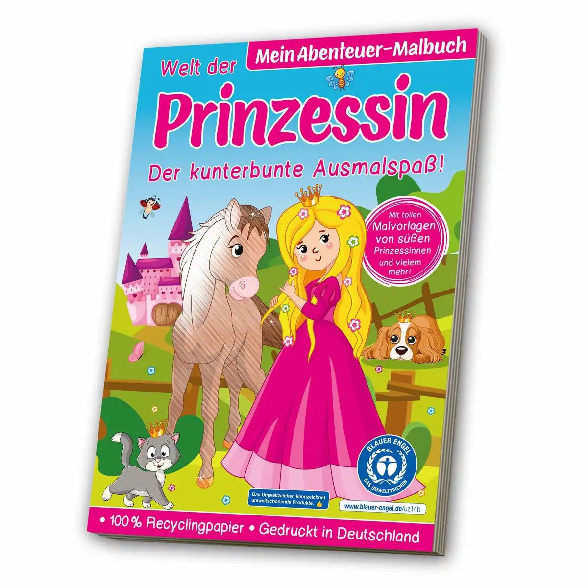 Mein zauberhaftes Malbuch - Welt der Prinzessinnen