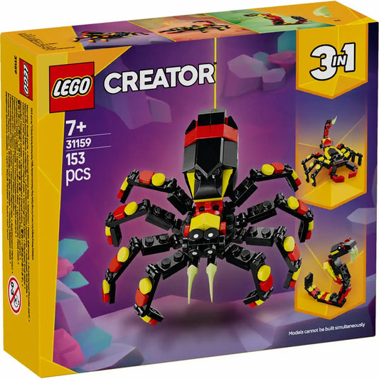 Lego 31159 Creator 3in1 Wilde Tiere Überraschungsspinne