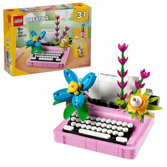 LEGO 31169 CREATOR Schreibmaschine mit Blumen