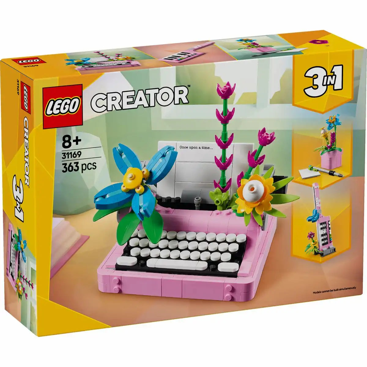 LEGO 31169 CREATOR Schreibmaschine mit Blumen