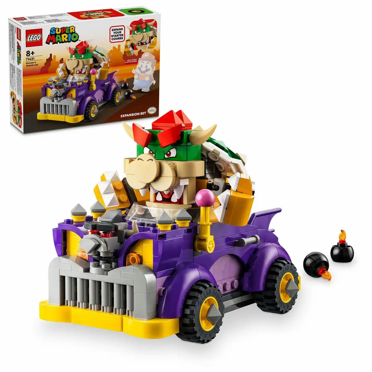 LEGO 71431 Super Mario Bowsers Monsterkarre Erweiterungsset