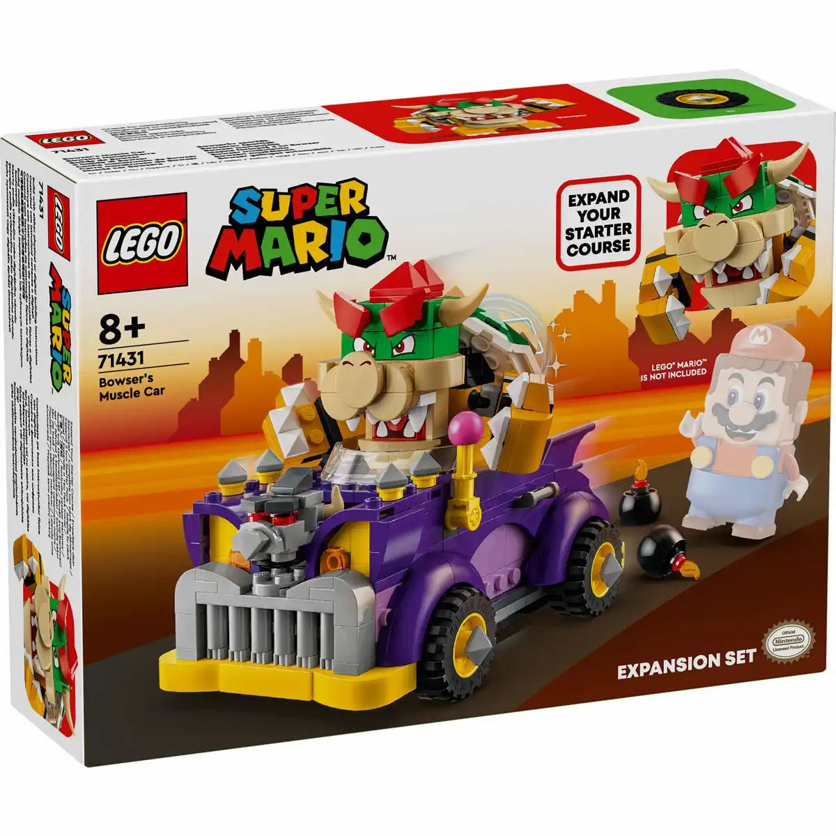 LEGO 71431 Super Mario Bowsers Monsterkarre Erweiterungsset